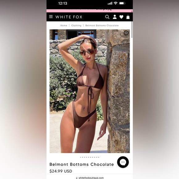 White Fox Bikini - Picture 4 of 5